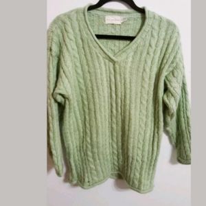 KC Parker V-Neck Acrylic Sweater...14/16